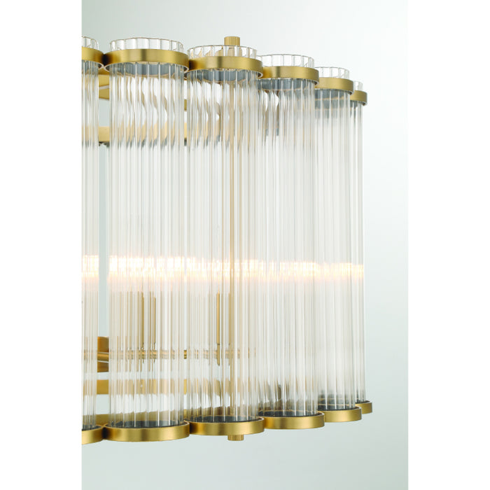 Eurofase 47239 Glasbury 6-lt 24" Chandelier