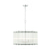 Eurofase 47239 Glasbury 6-lt 24" Chandelier-Polished Nickel