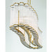 Eurofase 47240 Glasbury 10-lt 52" Chandelier - Gold