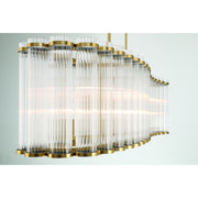 Eurofase 47240 Glasbury 10-lt 52" Chandelier - Gold