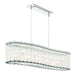 Eurofase 47240 Glasbury 10-lt 52" Chandelier - Polished Nickel