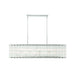 Eurofase 47240 Glasbury 10-lt 52" Chandelier - Polished Nickel