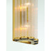 Eurofase 47241 Glasbury 2-lt 14" Tall Wall Sconce-Gold