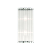 Eurofase 47241 Glasbury 2-lt 14" Tall Wall Sconce-Polished Nickel
