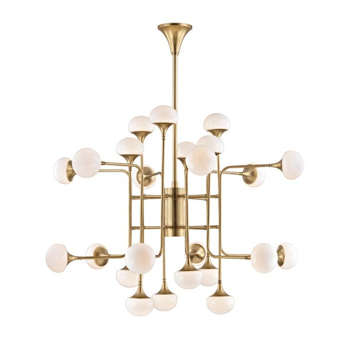 Hudson Valley 4724 Fleming 24-lt LED Chandelier