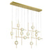 Eurofase 47256 Barletta 12-lt 53" LED Chandelier
