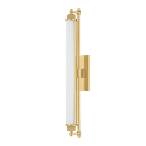 Hudson Valley 4728 Plandome 1-lt 28" Tall LED Bath Vanity - Aged Brass