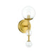 Eurofase 47358 Traiton 1-lt 15" Tall Wall Sconce