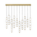 Hinkley 47396 Trigo 52" LED Multi-Light Pendant