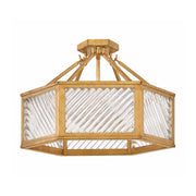 Hinkley 47461 Sura 4-lt 19" LED Semi-Flush Mount