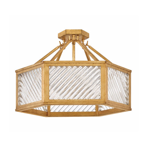 Hinkley 47461 Sura 4-lt 19" LED Semi-Flush Mount