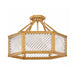 Hinkley 47461 Sura 4-lt 19" LED Semi-Flush Mount