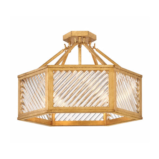 Hinkley 47461 Sura 4-lt 19" LED Semi-Flush Mount