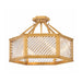 Hinkley 47461 Sura 4-lt 19" LED Semi-Flush Mount