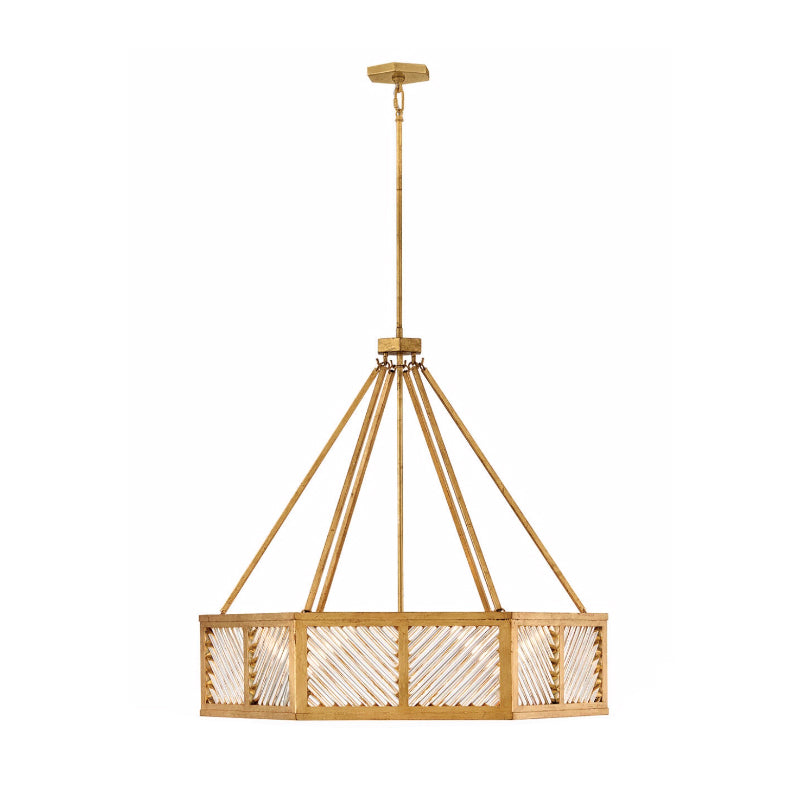 Hinkley 47466 Sura 6-lt 35" LED Chandelier