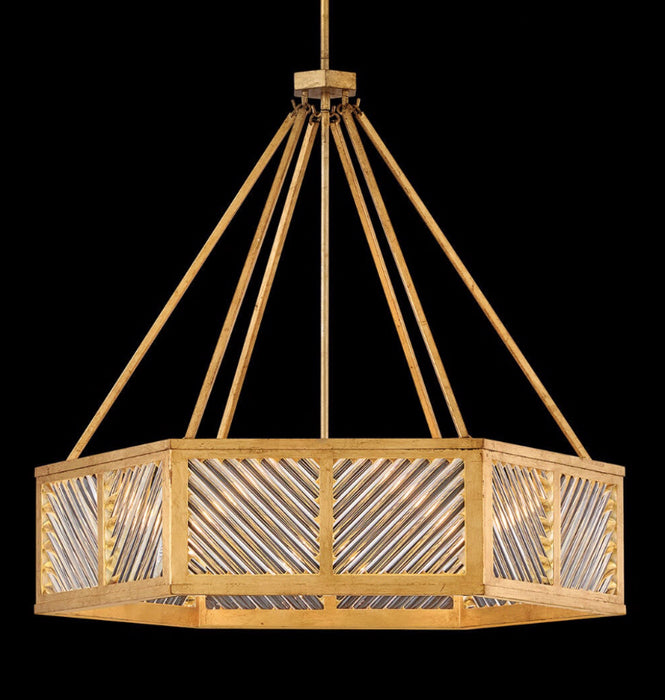 Hinkley 47466 Sura 6-lt 35" LED Chandelier