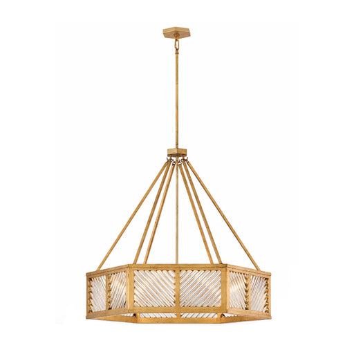 Hinkley 47466 Sura 6-lt 35" LED Chandelier