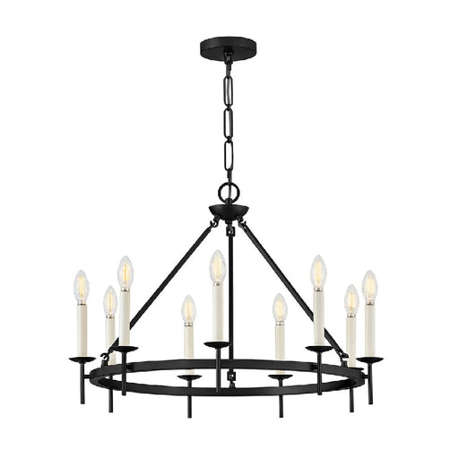 Hinkley 47475 Copley 9-lt 28" LED Chandelier - Black