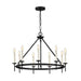 Hinkley 47475 Copley 9-lt 28" LED Chandelier - Black