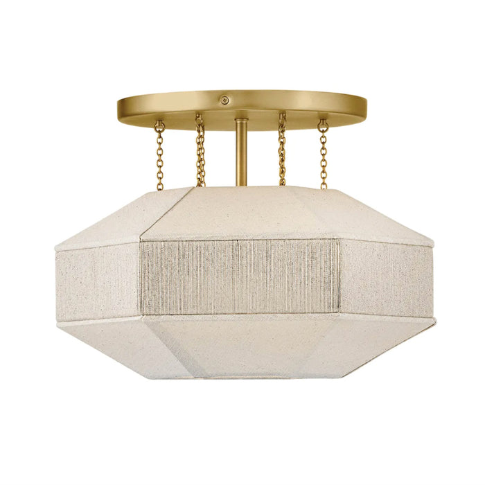 Hinkley 47493 Lyla 1-lt 15" LED Semi-Flush Mount