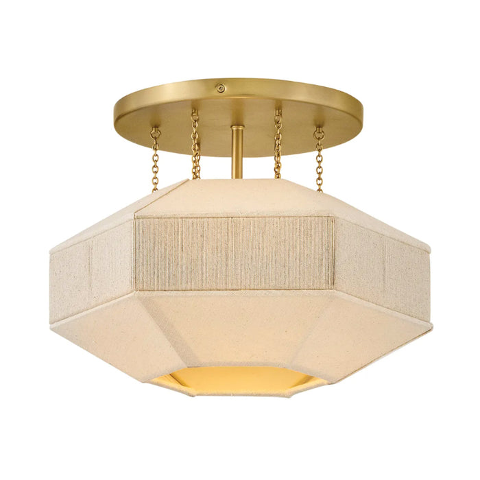 Hinkley 47493 Lyla 1-lt 15" LED Semi-Flush Mount
