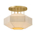 Hinkley 47493 Lyla 1-lt 15" LED Semi-Flush Mount