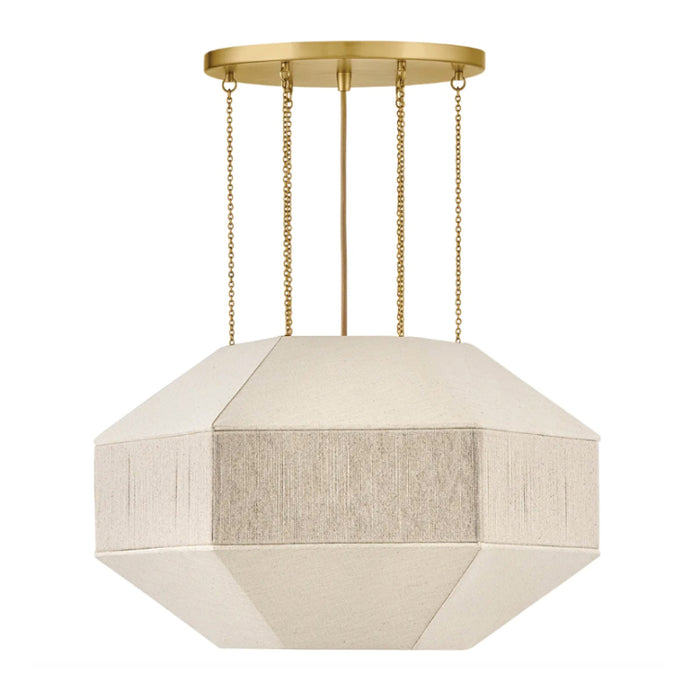 Hinkley 47494 Lyla 4-lt 24" LED  Medium Convertible Chandelier