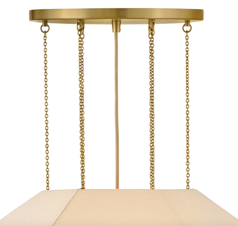 Hinkley 47494 Lyla 4-lt 24" LED  Medium Convertible Chandelier