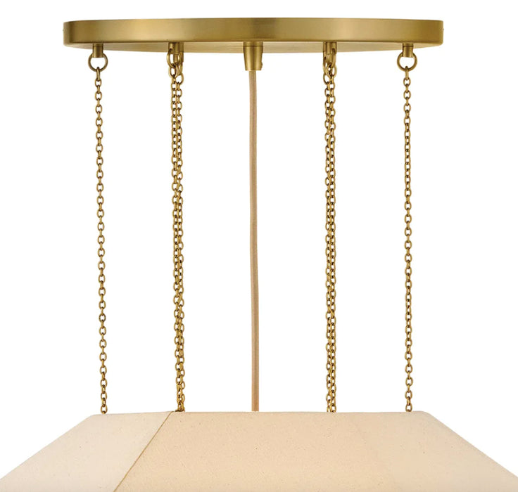 Hinkley 47494 Lyla 4-lt 24" LED  Medium Convertible Chandelier