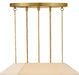 Hinkley 47494 Lyla 4-lt 24" LED  Medium Convertible Chandelier