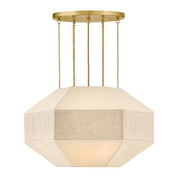 Hinkley 47494 Lyla 4-lt 24" LED  Medium Convertible Chandelier