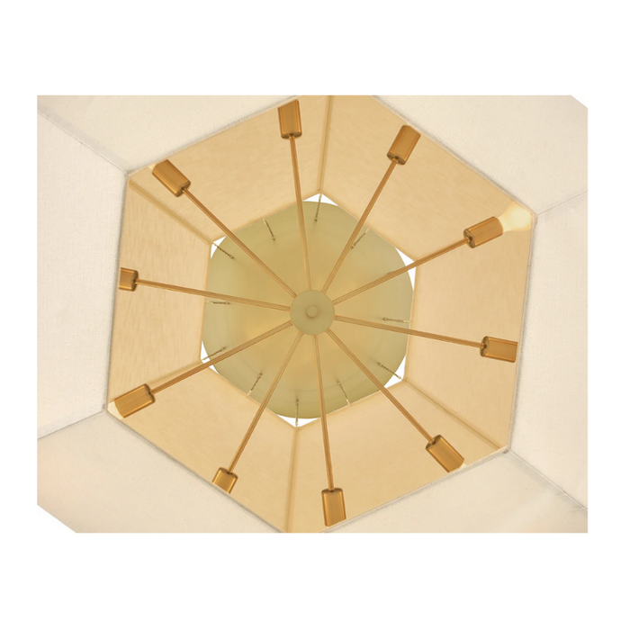 Hinkley 47498 Lyla 10-lt 51" LED Convertible Chandelier