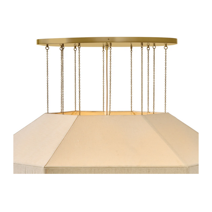 Hinkley 47498 Lyla 10-lt 51" LED Convertible Chandelier