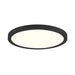 Eurofase 47520 Artemis 1-lt 15" LED Flush Mount, 5CCT Selectable - Black