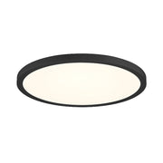 Eurofase 47521 Artemis 1-lt 20" LED Flush Mount, 5CCT Selectable - Black