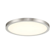 Eurofase 47521 Artemis 1-lt 20" LED Flush Mount, 5CCT Selectable - Brushed Nickel