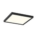 Eurofase 47525 Troy 1-lt 12" LED Square Flush Mount, 5CCT Selectable - Black