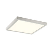 Eurofase 47525 Troy 1-lt 12" LED Square Flush Mount, 5CCT Selectable - Brushed Nickel