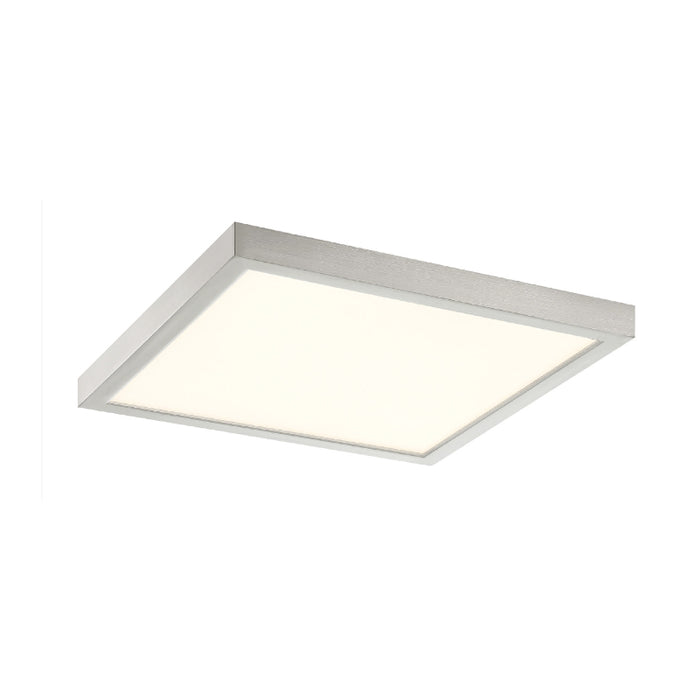Eurofase 47525 Troy 1-lt 12" LED Square Flush Mount, 5CCT Selectable - Brushed Nickel