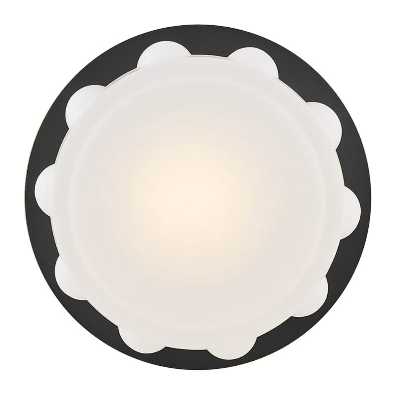 Hinkley 47601 Zoey 1-lt 14" LED Flush Mount - Black