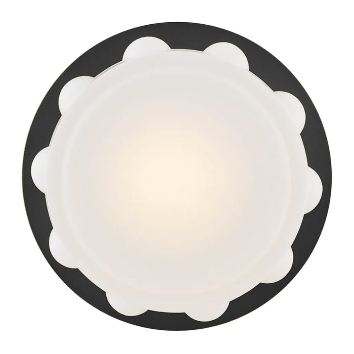 Hinkley 47601 Zoey 1-lt 14" LED Flush Mount - Black