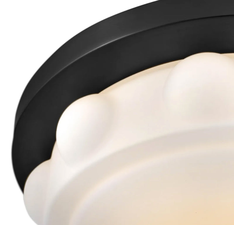 Hinkley 47601 Zoey 1-lt 14" LED Flush Mount - Black