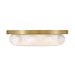 Hinkley 47601 Zoey 1-lt 14" LED Flush Mount - Lacquered Brass
