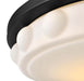 Hinkley 47603 Zoey 1-lt 20" LED Flush Mount - Black