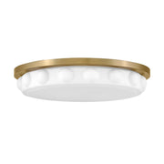Hinkley 47603 Zoey 1-lt 20" LED Flush Mount - Lacquered Brass