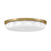 Hinkley 47603 Zoey 1-lt 20" LED Flush Mount - Lacquered Brass
