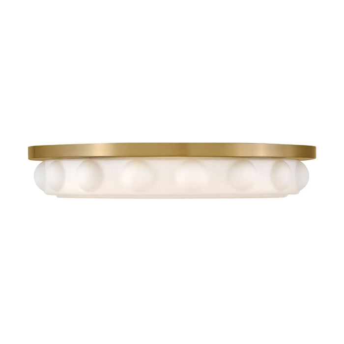 Hinkley 47603 Zoey 1-lt 20" LED Flush Mount - Lacquered Brass