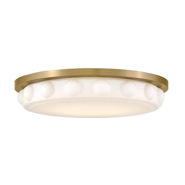 Hinkley 47603 Zoey 1-lt 20" LED Flush Mount - Lacquered Brass