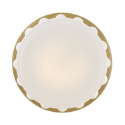 Hinkley 47603 Zoey 1-lt 20" LED Flush Mount - Lacquered Brass