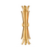 Hinkley 47690 Reina 2-lt 24" Tall LED Wall Sconce - Distressed Brass